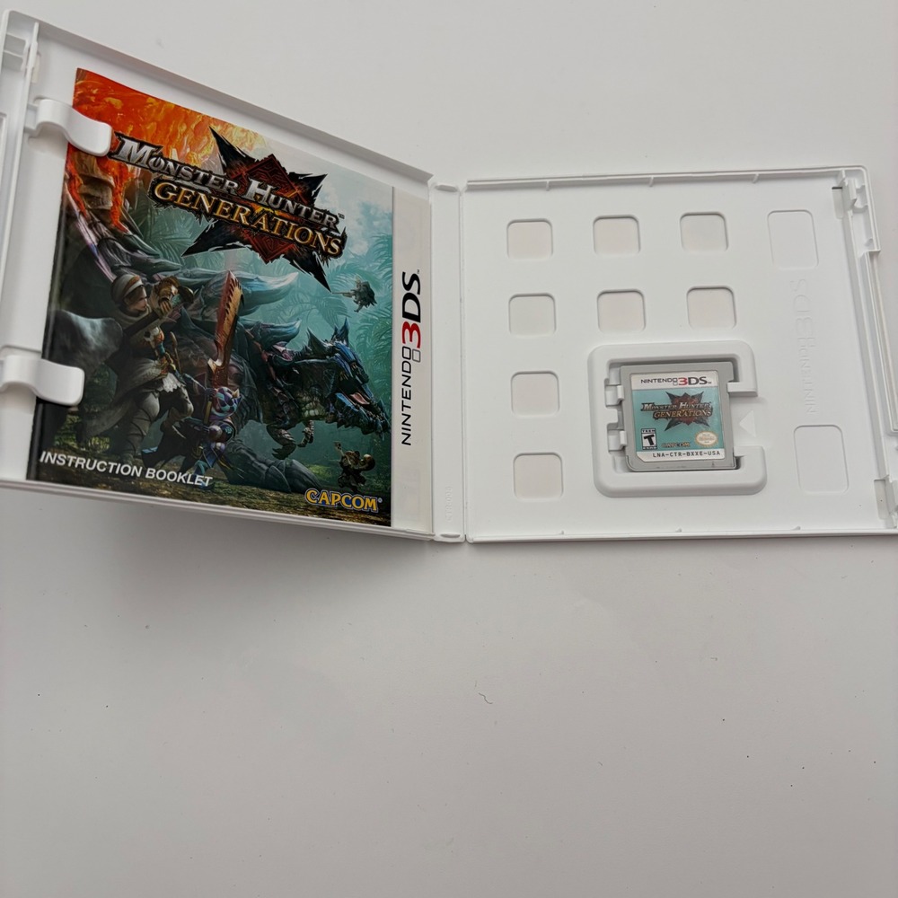 Monster Hunter Generations Nintendo 3DS Capcom Action RPG CIB CTR-P-BXXE - Picture 4 of 6